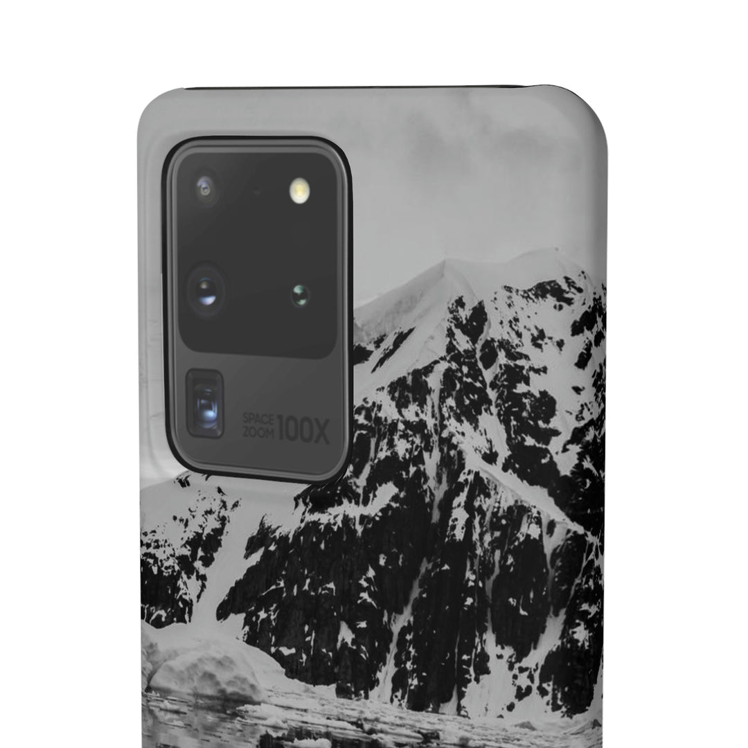 Reflected Calm in Black and White - Phone Case