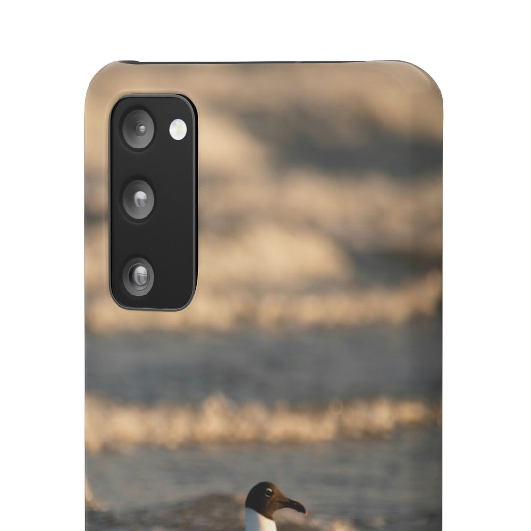 Laughing Gull in the Surf - Phone Case