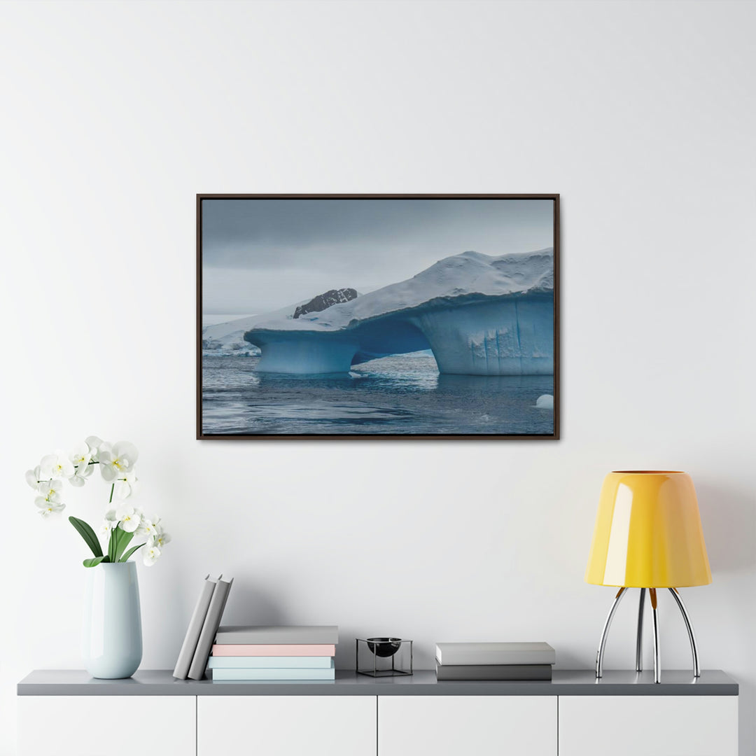 Textured Ice - Canvas with Frame