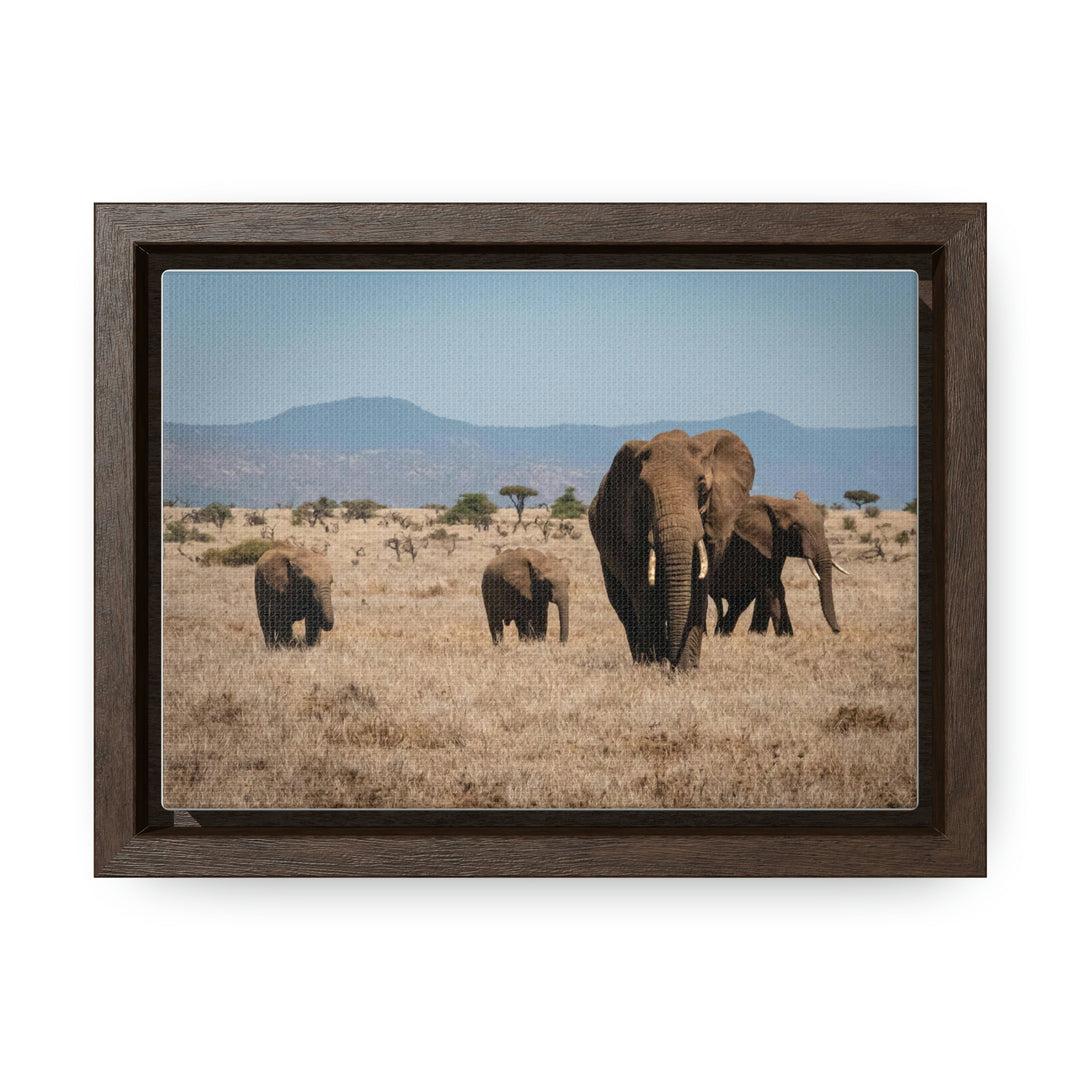 Family March - Canvas With Frame