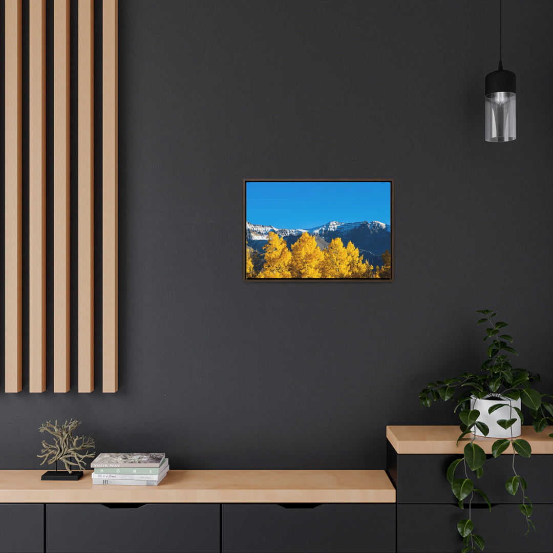 Golden Glow - Canvas with Frame