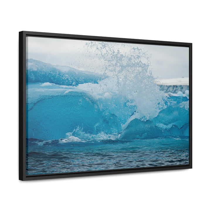 Freezing Splash - Canvas with Frame