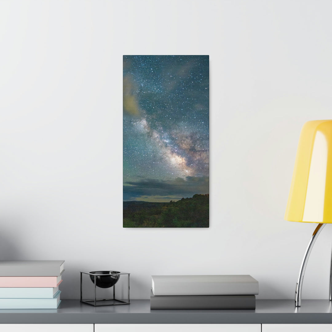 Milky Way Through the Clouds Part 1 - Canvas