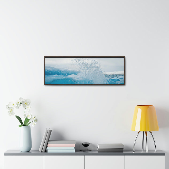 Freezing Splash - Canvas with Frame