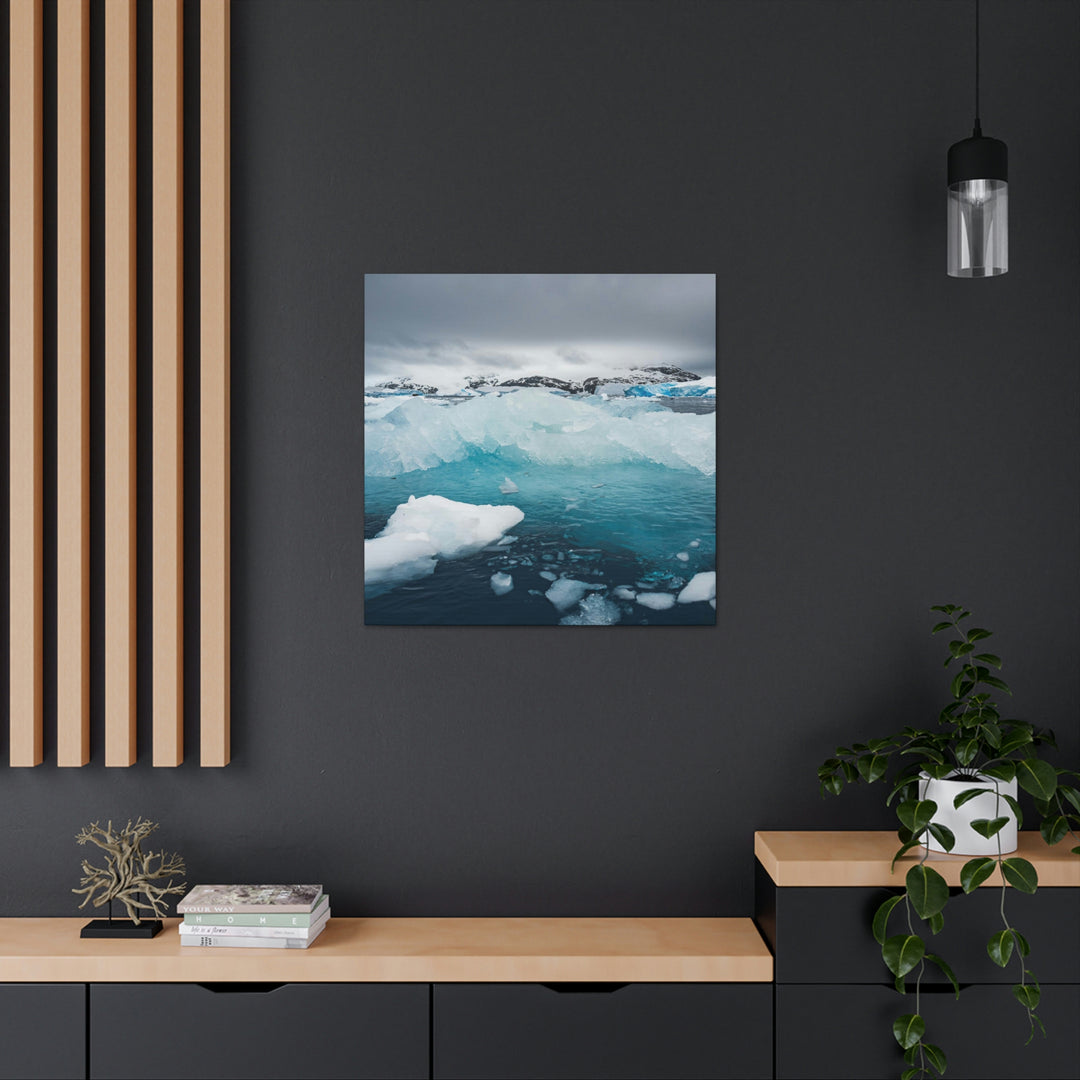 Floating Ice - Canvas