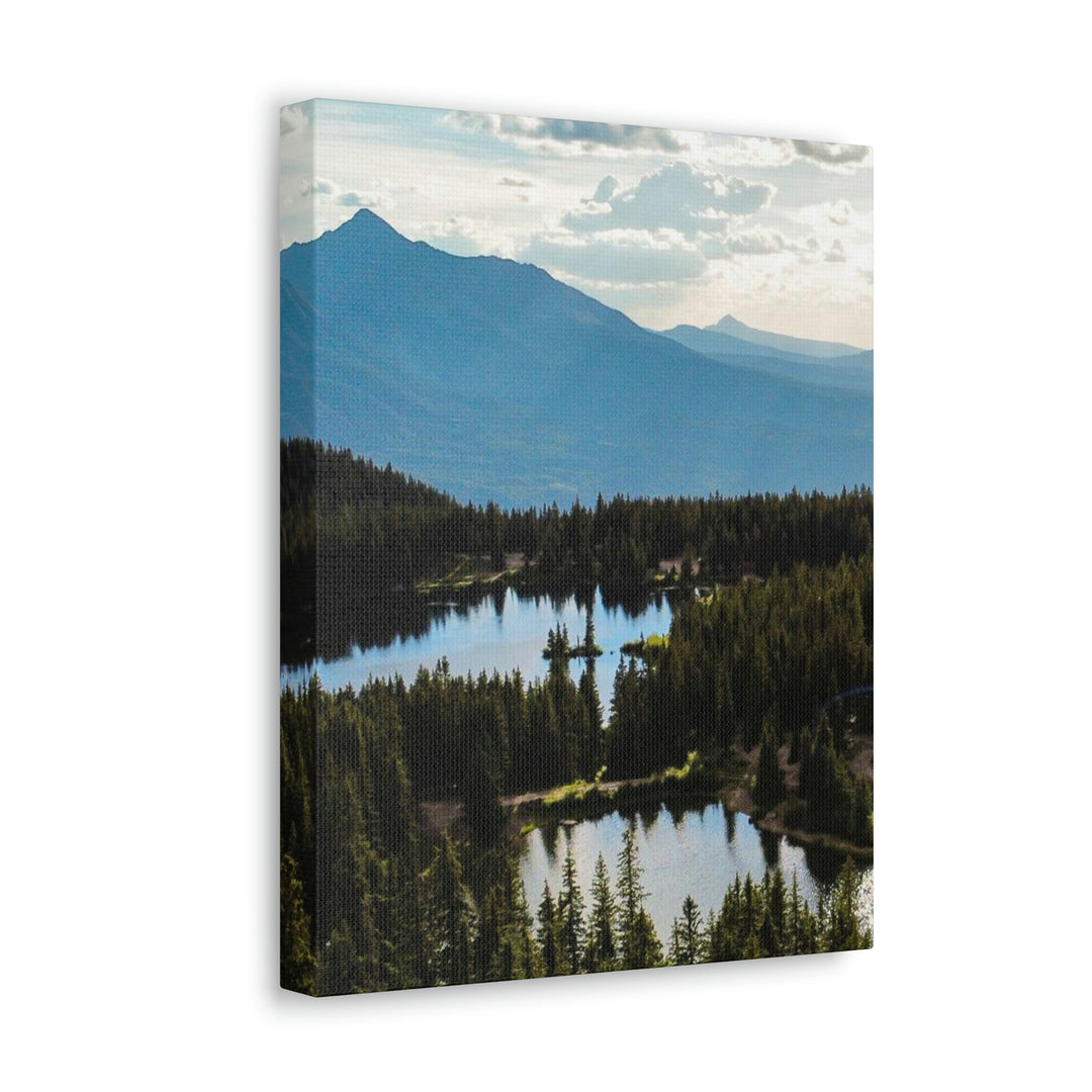 Cool Mountain Lakes - Canvas