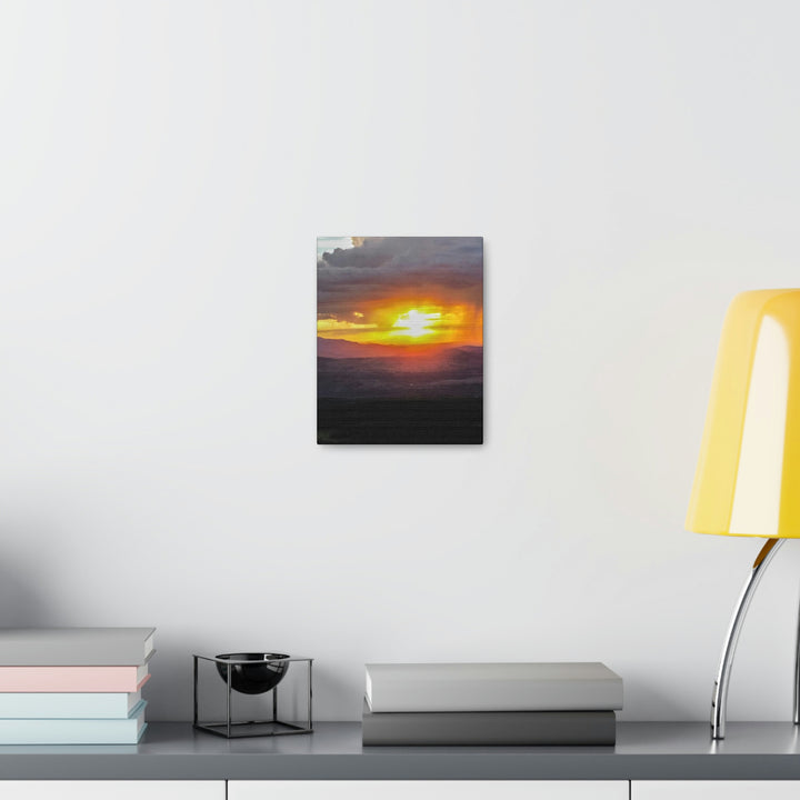 Rainy Sunset - Canvas