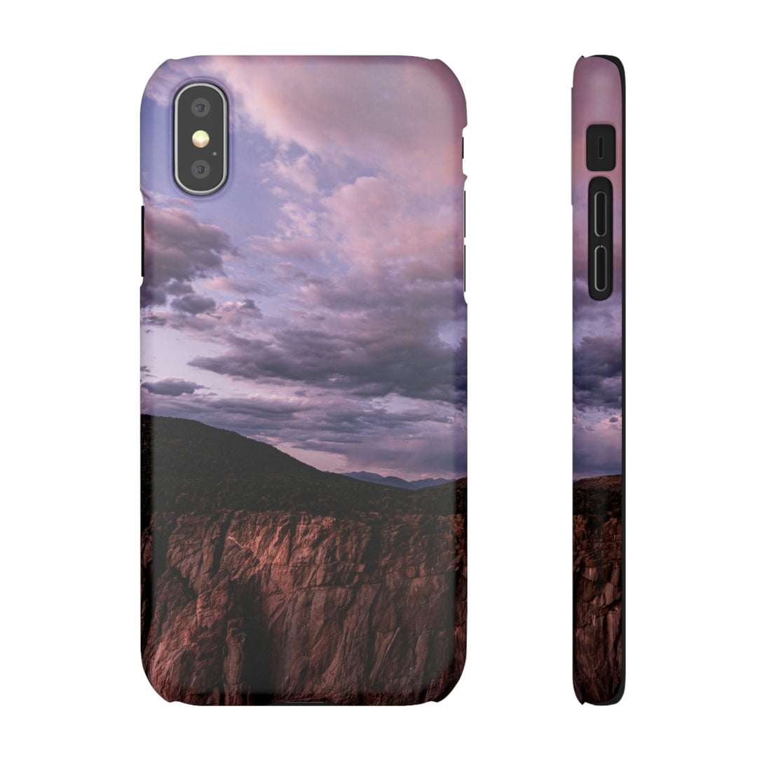 Painted Wall at Sunset Part 3 - Phone Case