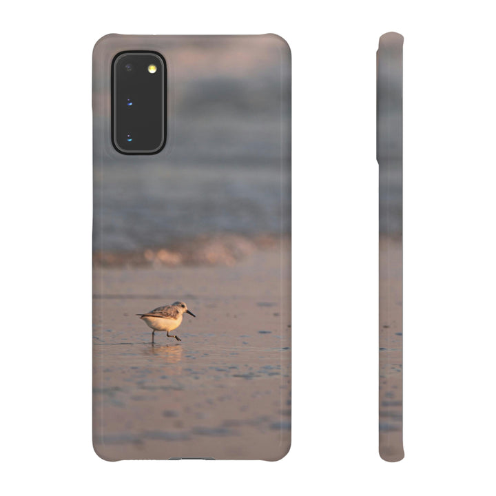 Sanderling in Soft Dusk Light - Phone Case