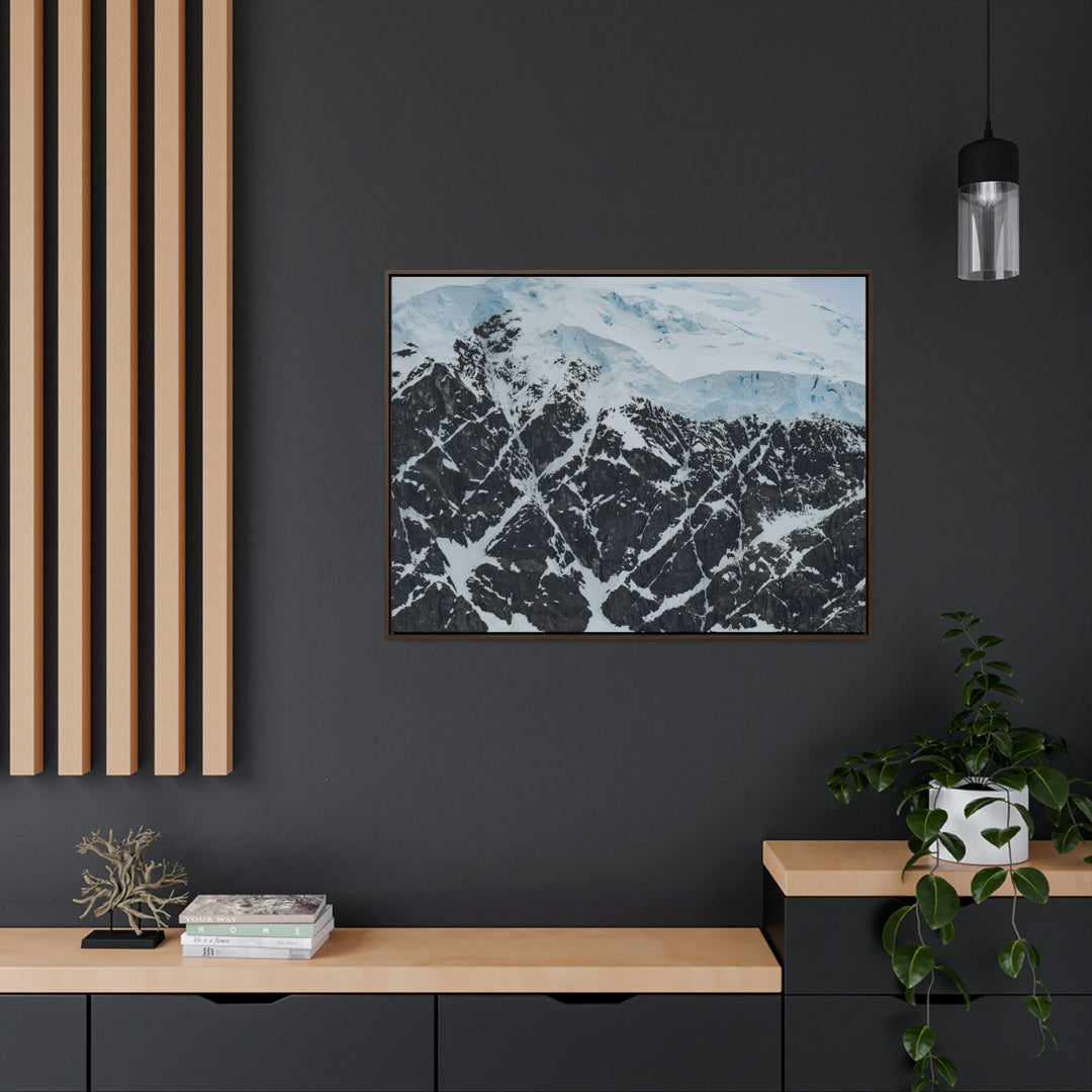 Ancient Ice - Canvas with Frame