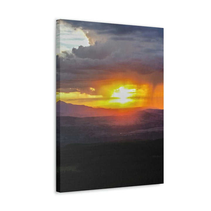 Rainy Sunset - Canvas