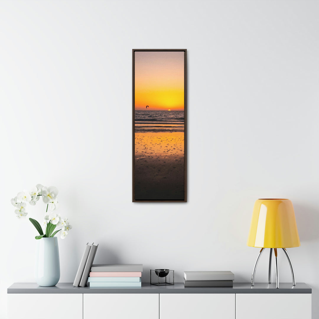 Sunrise on the Sea - Canvas with Frame