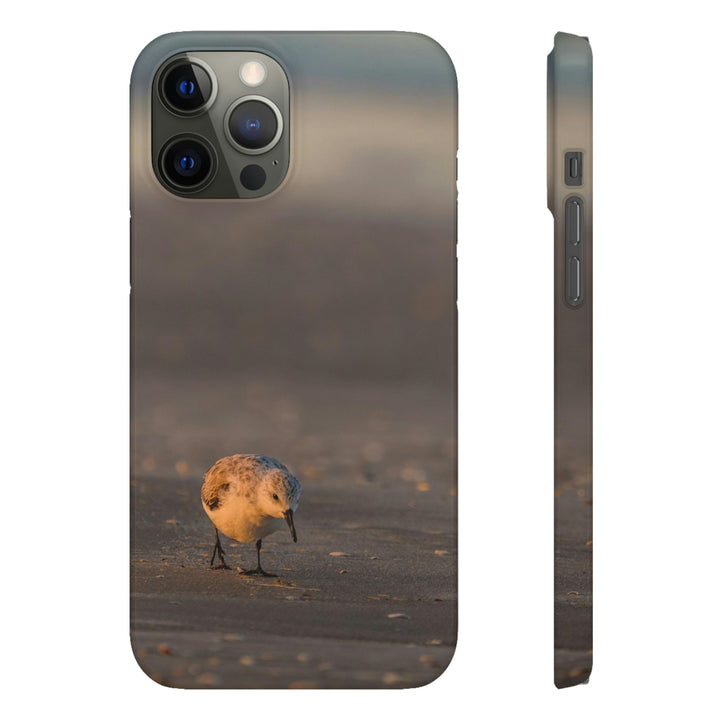 Feeding Sanderling - Phone Case