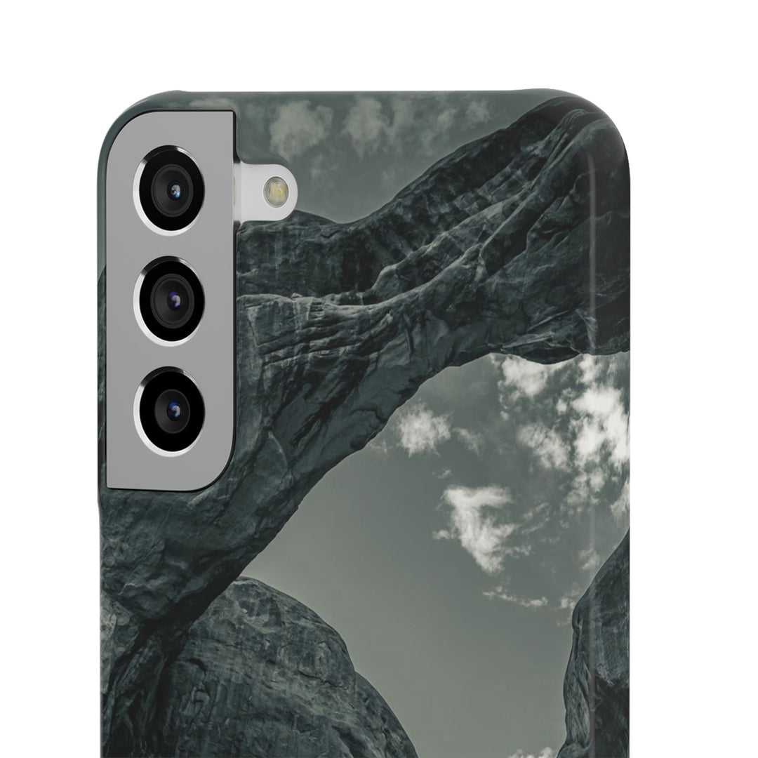 Natural Frames Part 4 in Black and White - Phone Case