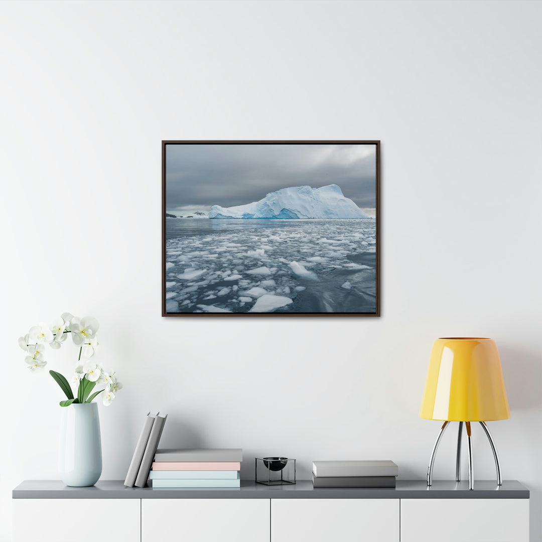 Lane of Ice - Canvas with Frame