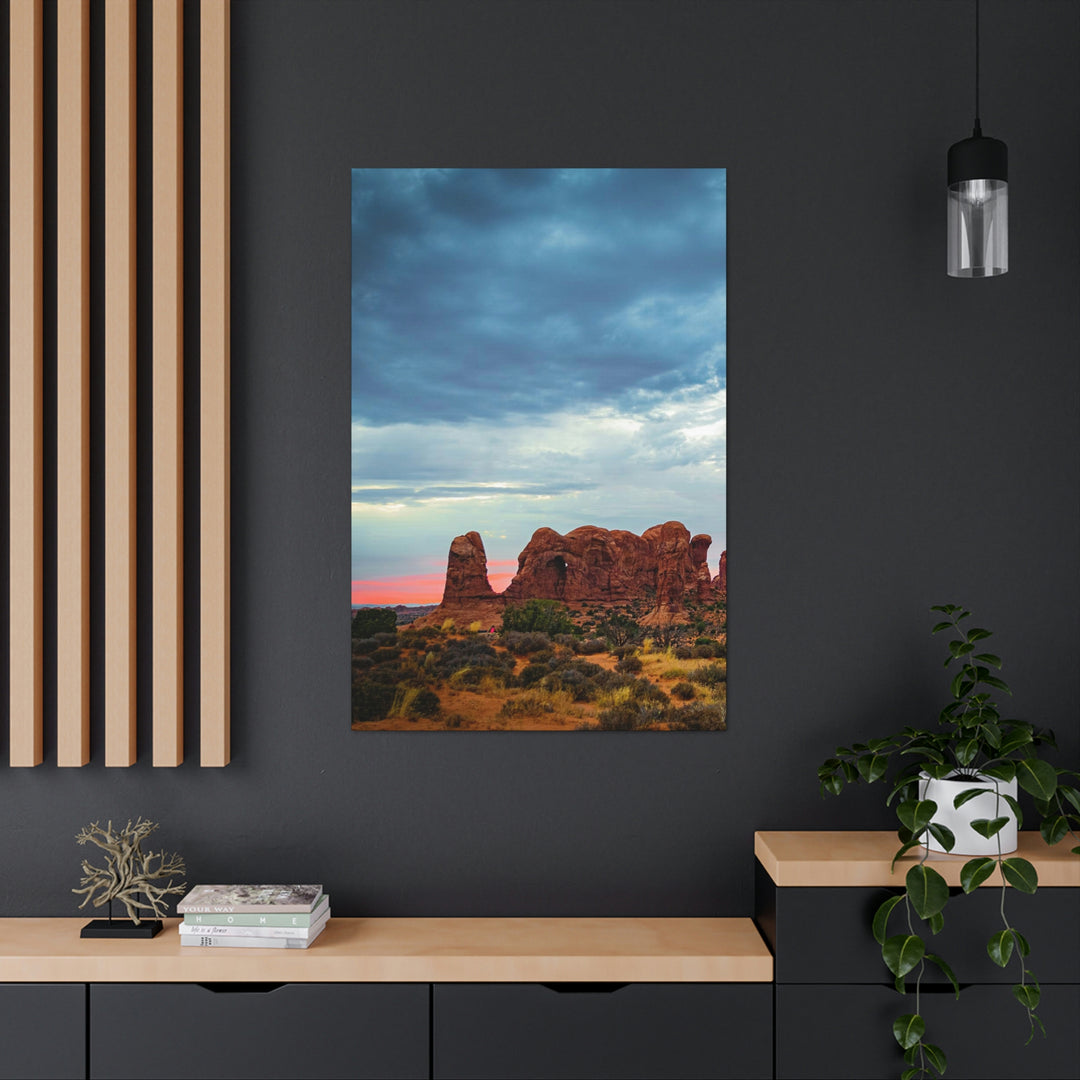 Arches at Sunset - Canvas