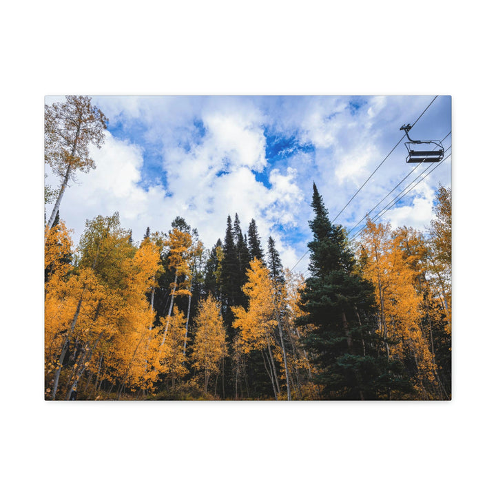 Chairlift in Suspension - Canvas