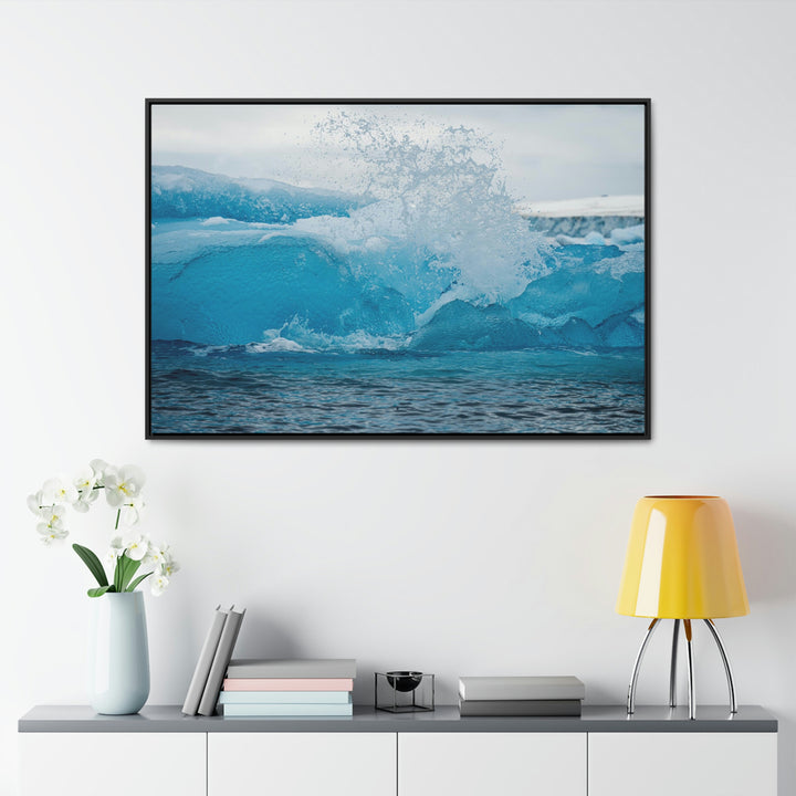 Freezing Splash - Canvas with Frame