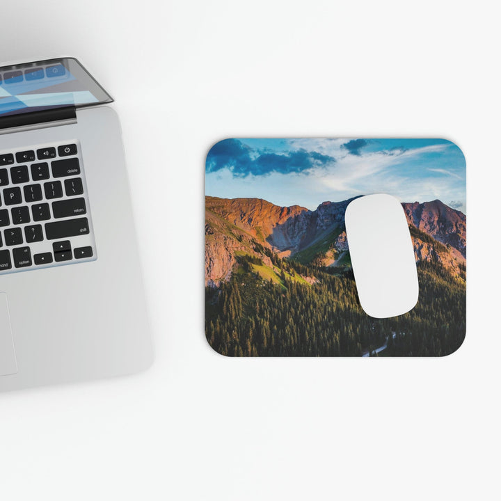 Fading Mountain Light - Mouse Pad (Rectangle) - Visiting This World