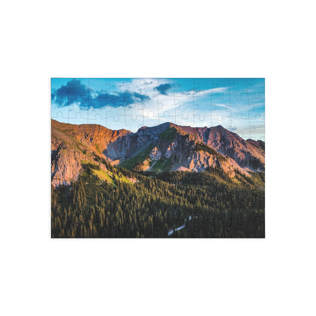 Fading Mountain Light - Nature Puzzle (96, 252, 500, 1000-Piece) - Visiting This World