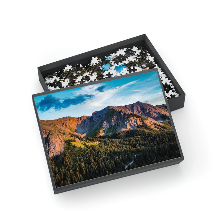 Fading Mountain Light - Nature Puzzle (96, 252, 500, 1000-Piece) - Visiting This World