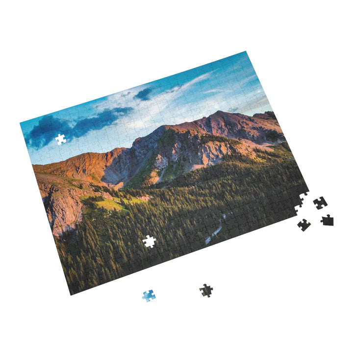 Fading Mountain Light - Nature Puzzle (96, 252, 500, 1000-Piece) - Visiting This World