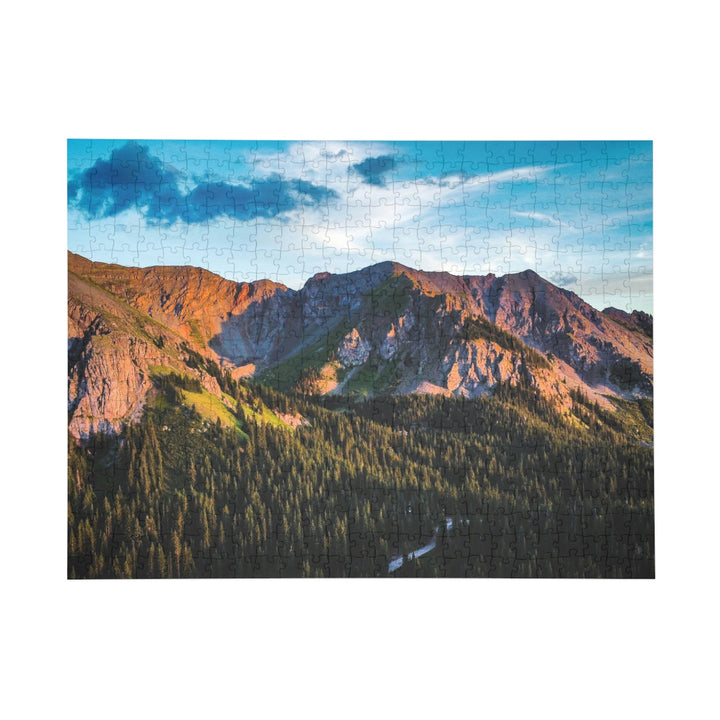 Fading Mountain Light - Nature Puzzle (96, 252, 500, 1000-Piece) - Visiting This World