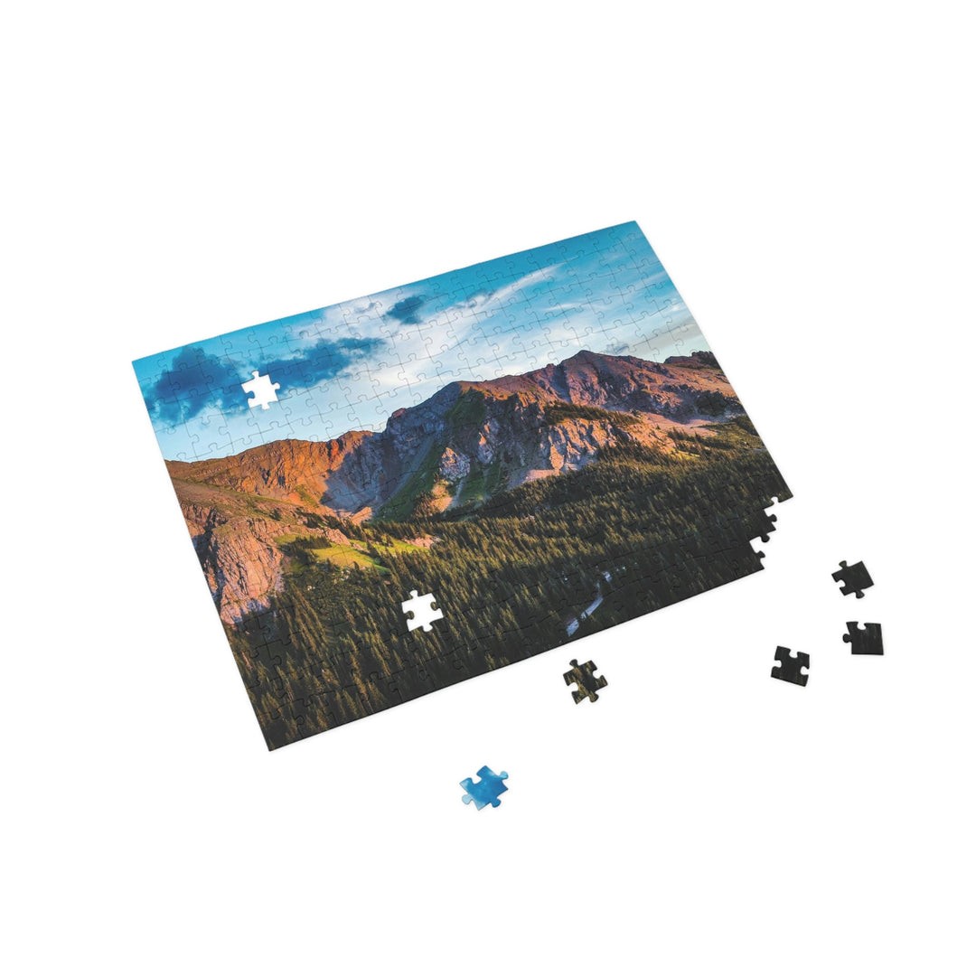 Fading Mountain Light - Nature Puzzle (96, 252, 500, 1000-Piece) - Visiting This World