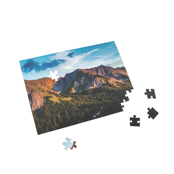 Fading Mountain Light - Nature Puzzle (96, 252, 500, 1000-Piece) - Visiting This World