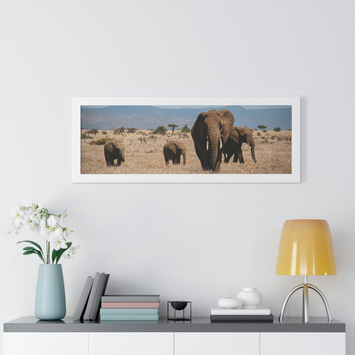 Family March - Framed Print - Visiting This World