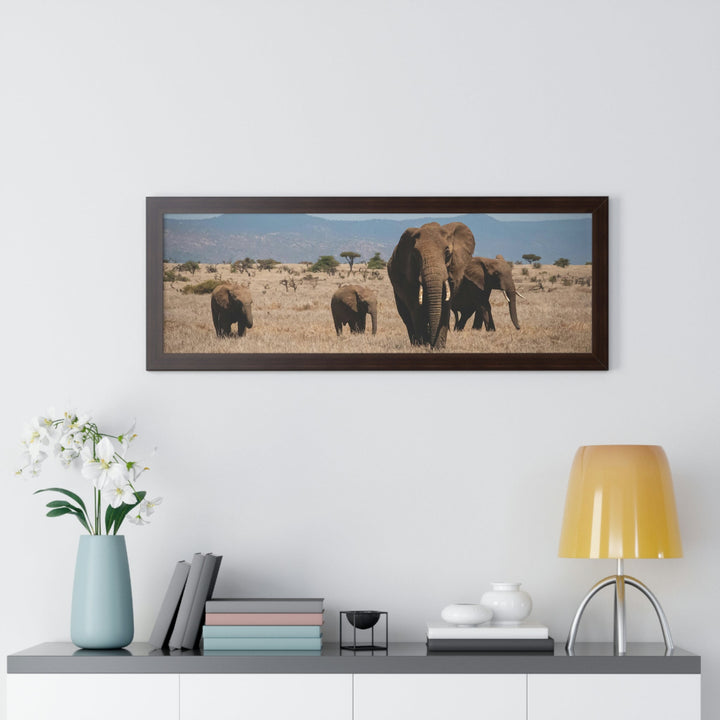 Family March - Framed Print - Visiting This World