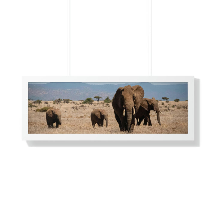 Family March - Framed Print - Visiting This World