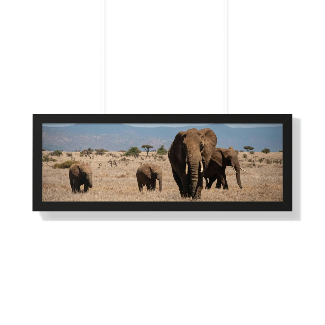 Family March - Framed Print - Visiting This World