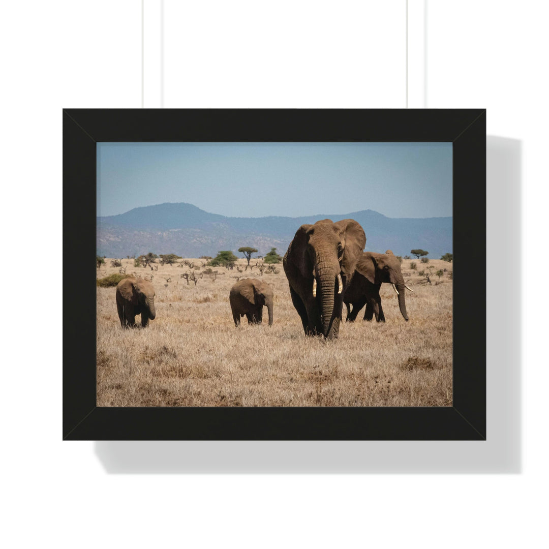 Family March - Framed Print - Visiting This World