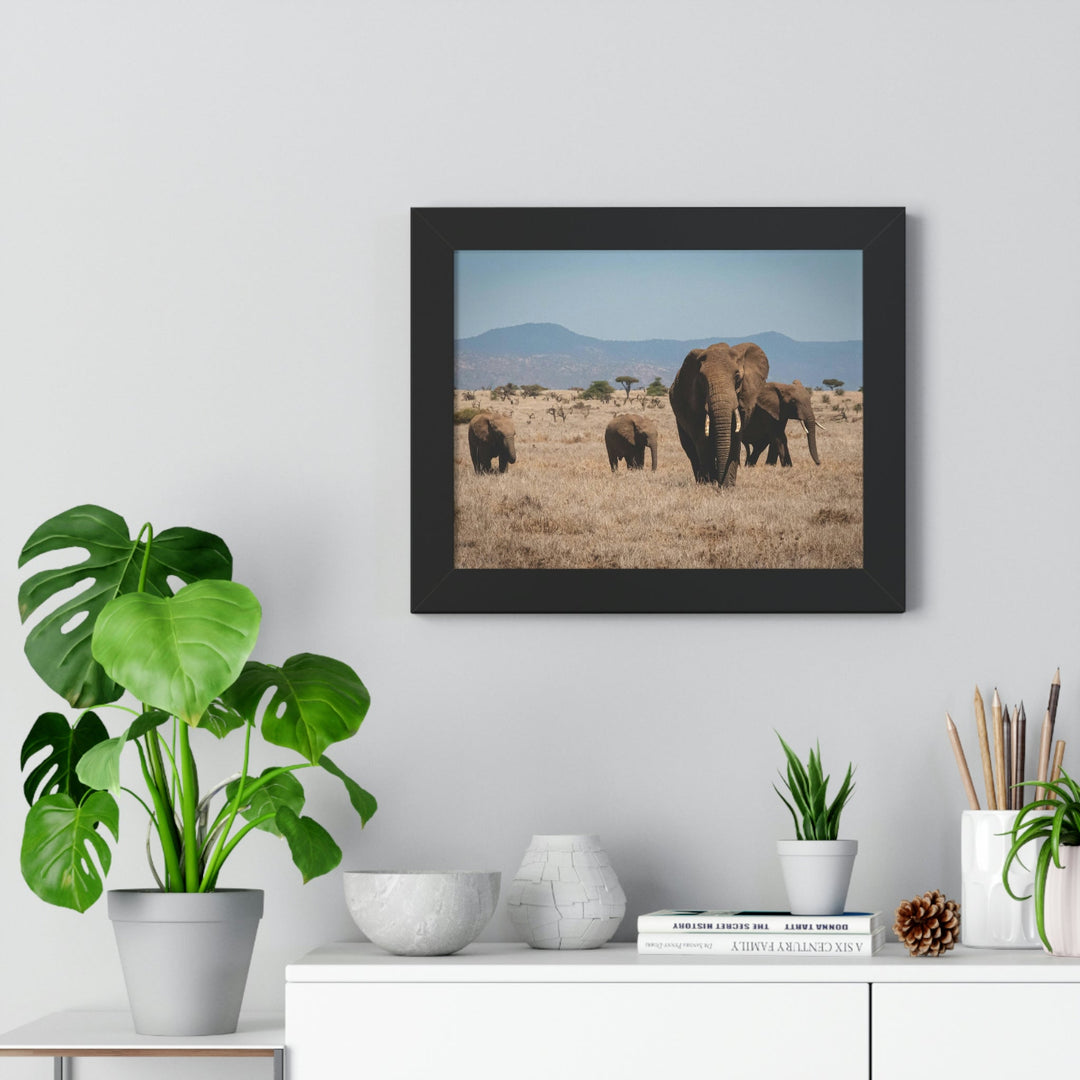 Family March - Framed Print - Visiting This World