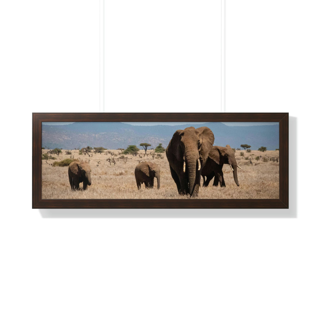 Family March - Framed Print - Visiting This World