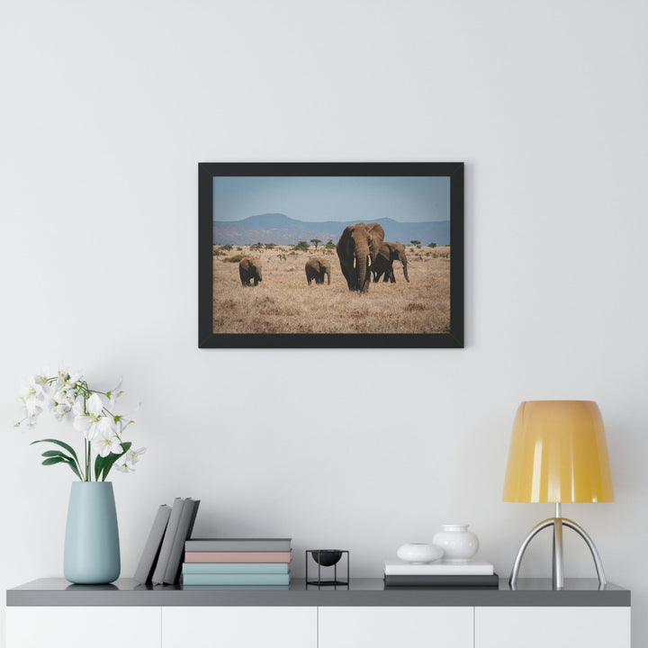 Family March - Framed Print - Visiting This World