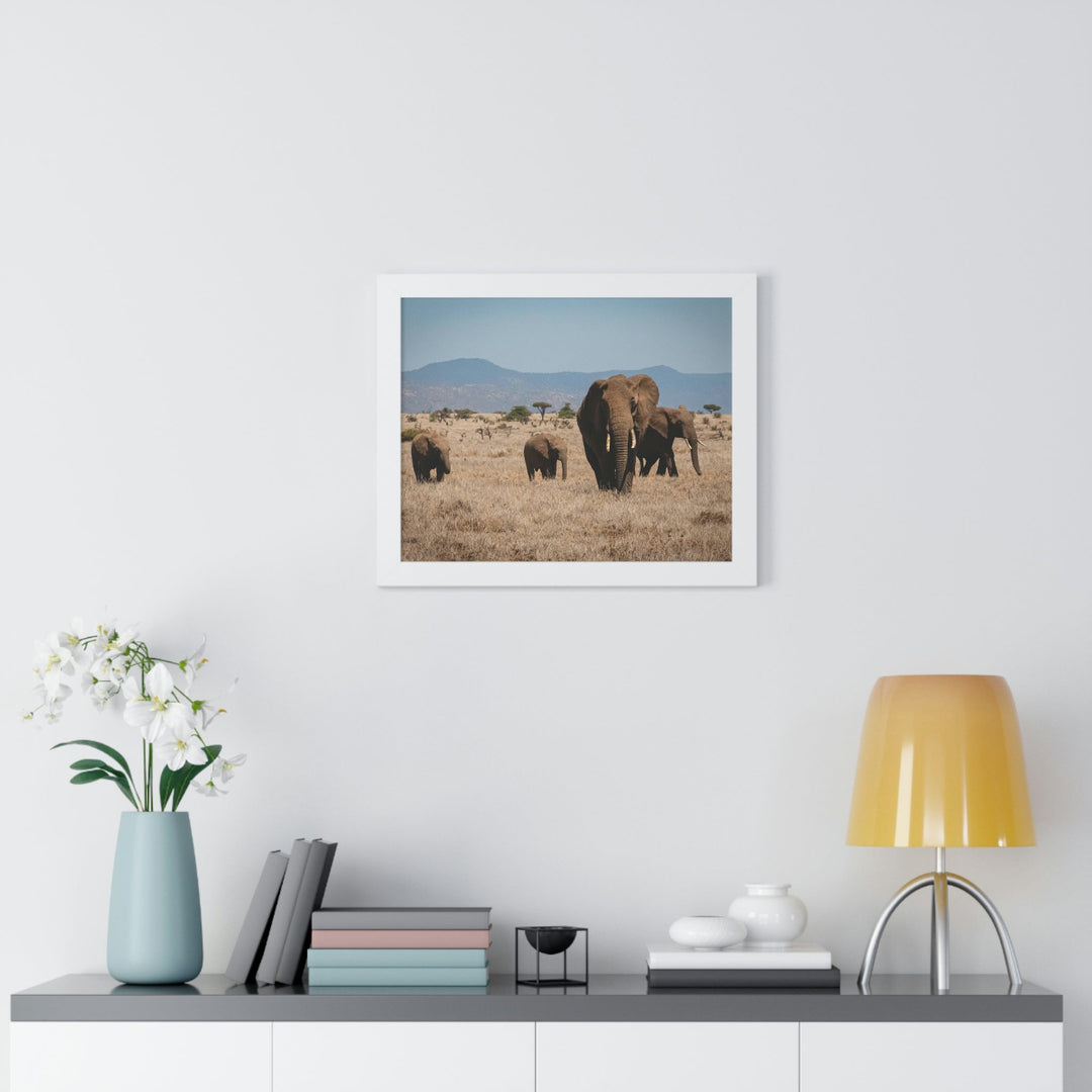 Family March - Framed Print - Visiting This World