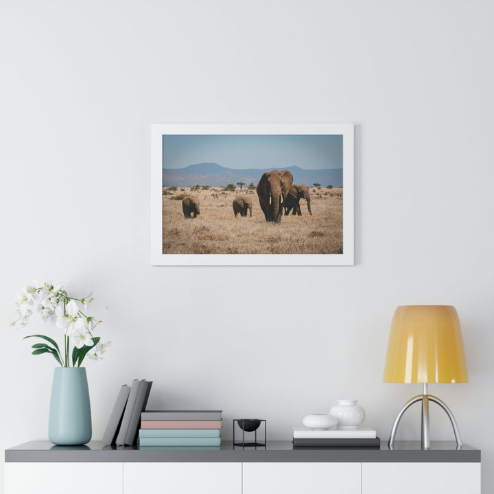 Family March - Framed Print - Visiting This World