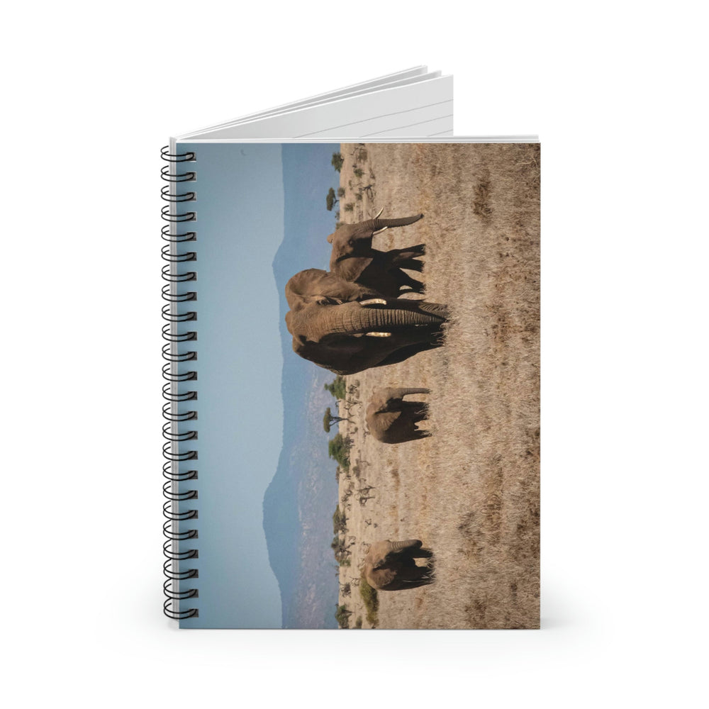 Family March - Spiral Ruled Line Notebook - Visiting This World