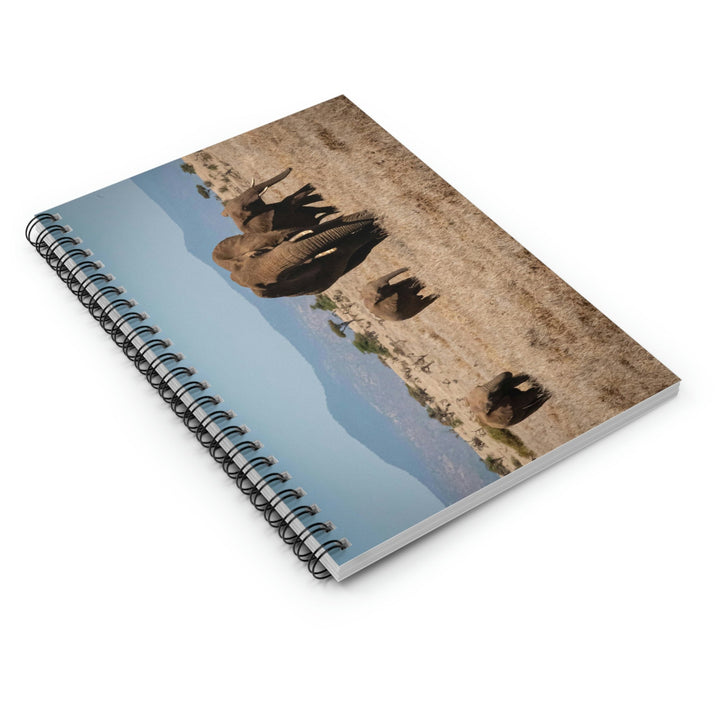 Family March - Spiral Ruled Line Notebook - Visiting This World