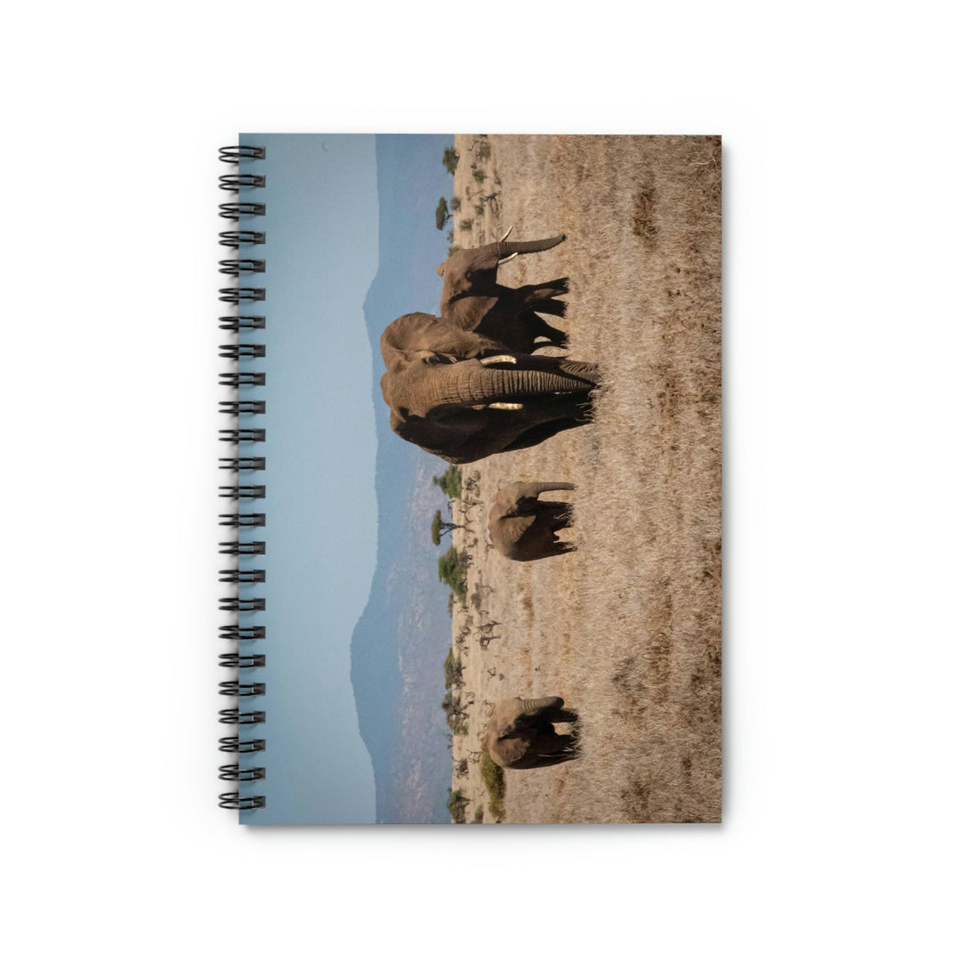 Family March - Spiral Ruled Line Notebook - Visiting This World