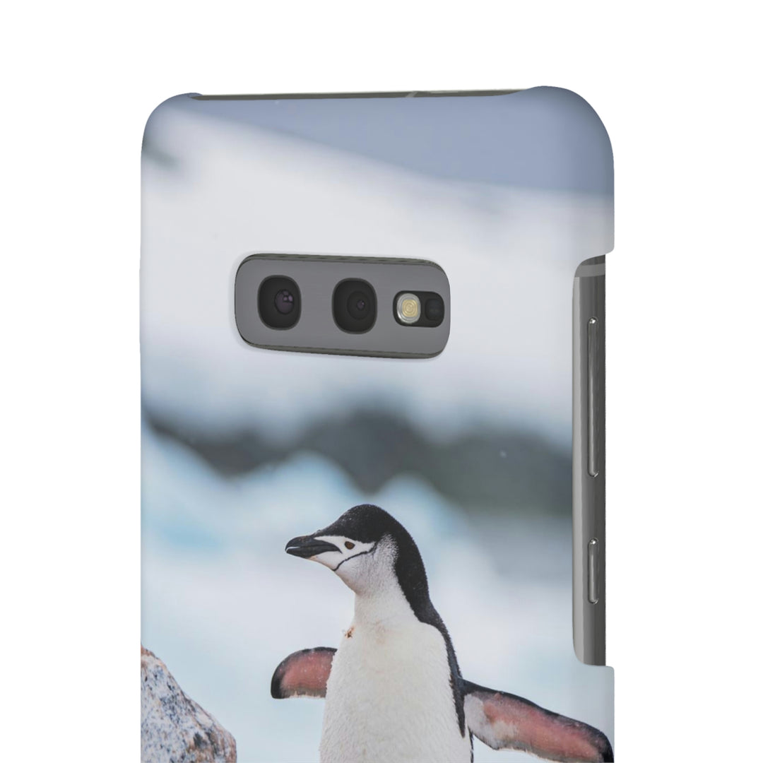 Stretched Penguin - Phone Case