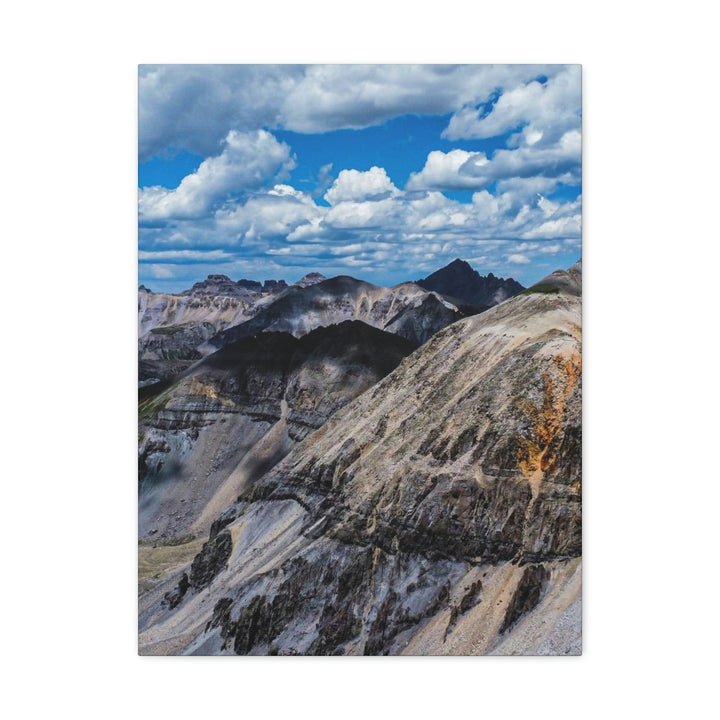 Imogene Pass From the Air - Canvas