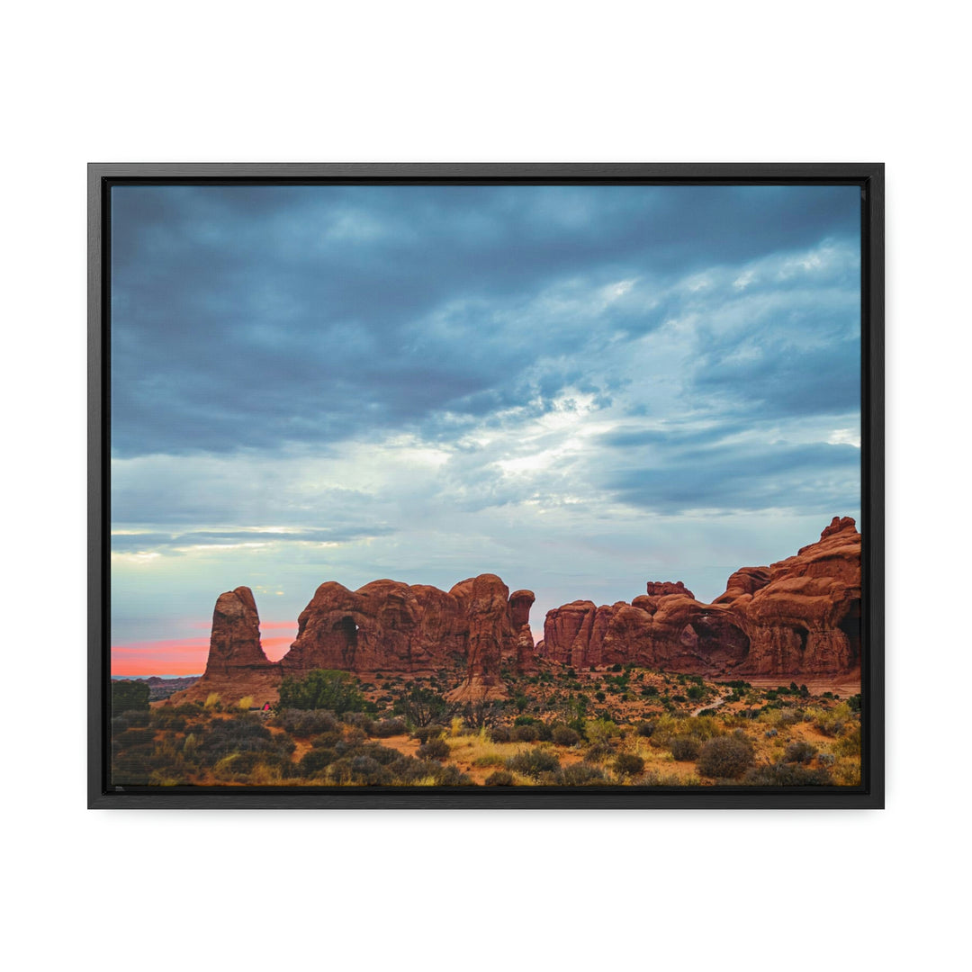 Arches at Sunset - Canvas with Frame