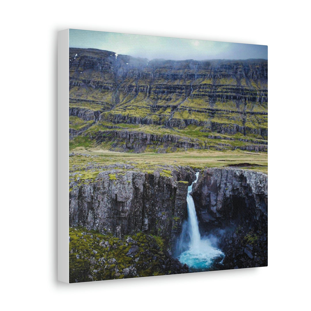 A Remote Waterfall - Canvas