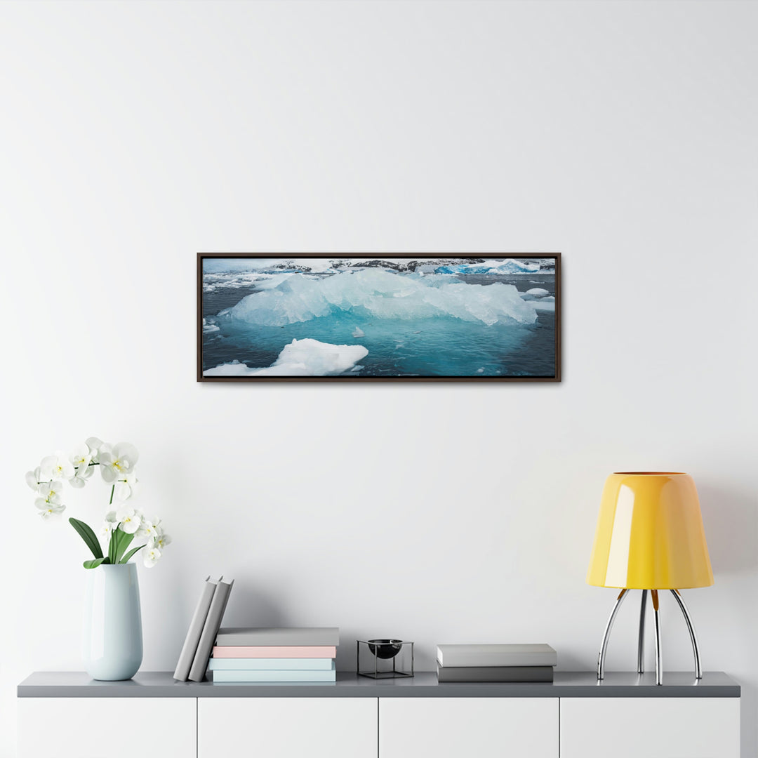 Floating Ice - Canvas with Frame