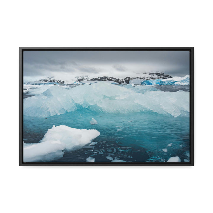 Floating Ice - Canvas with Frame