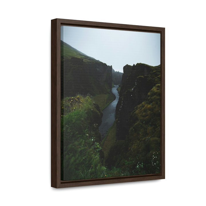 A View of the River - Canvas with Frame