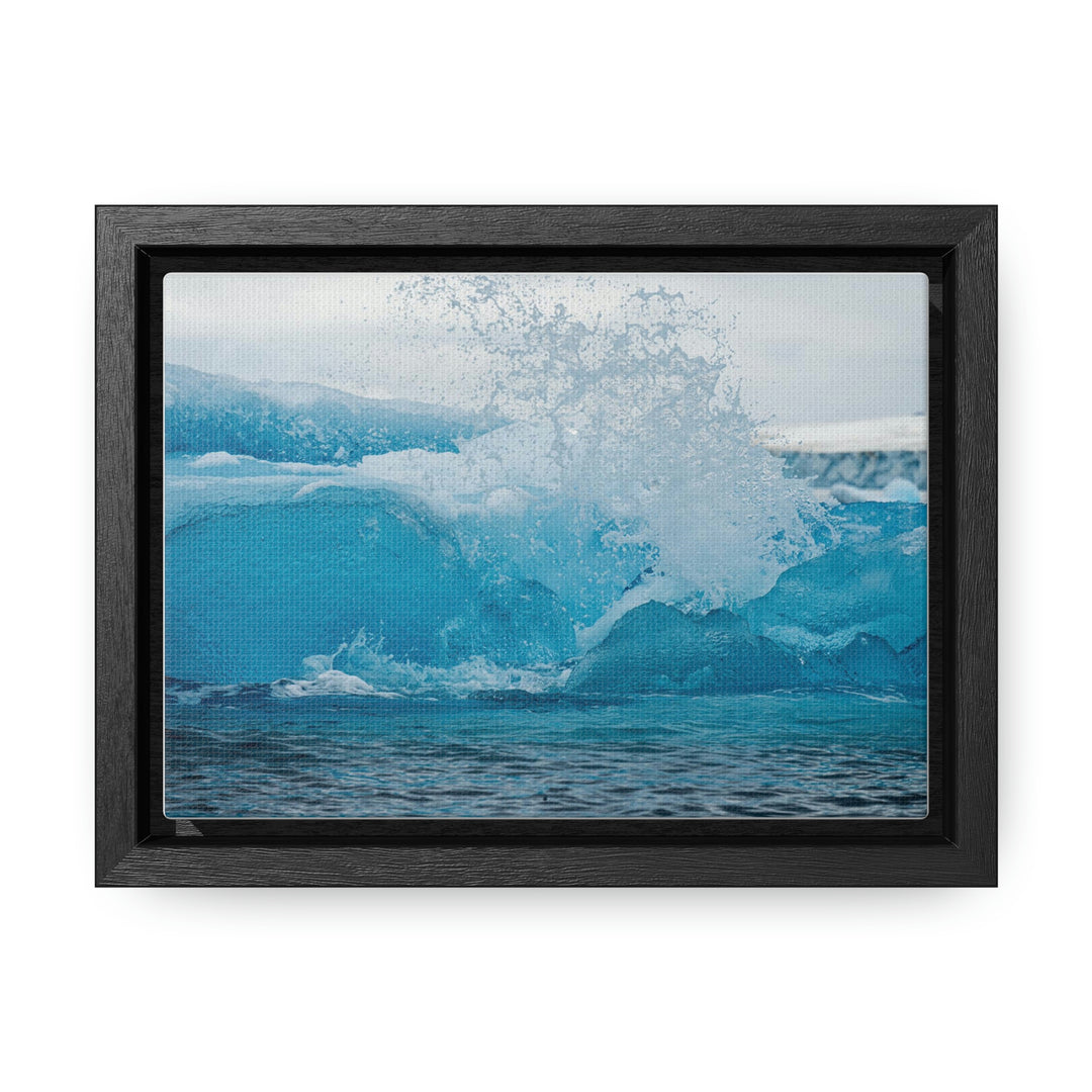 Freezing Splash - Canvas with Frame